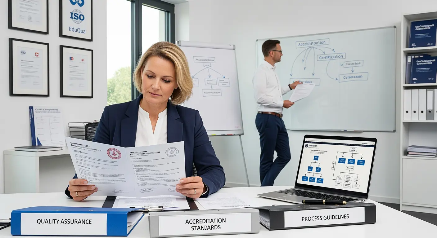 Akkreditierung versus Zertifizierung: Unterschiede für Coaching-Institute in der Schweiz